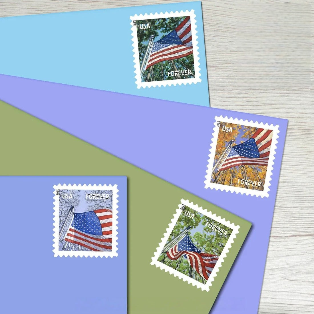 A Flag for All Seasons Stamps