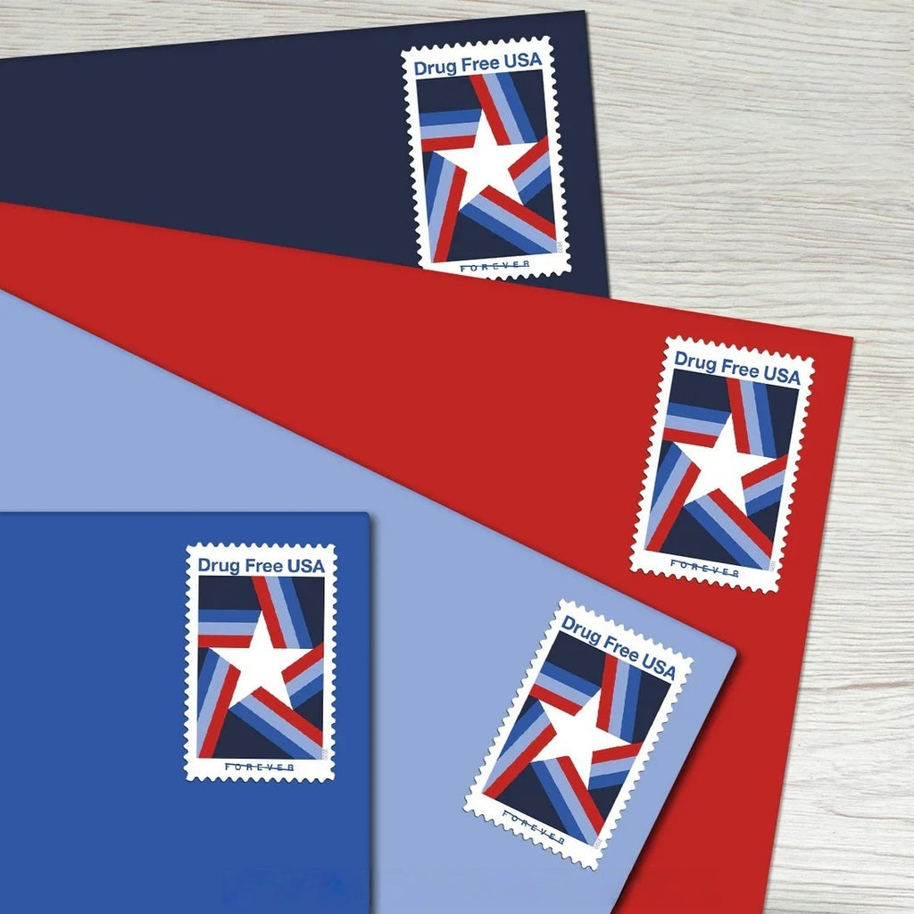 Drug Free USA Stamps