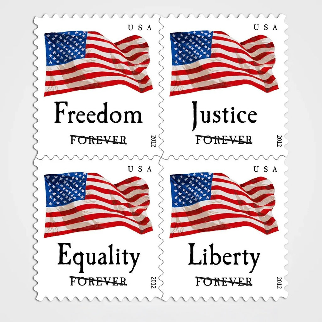 Four Flags Stamps
