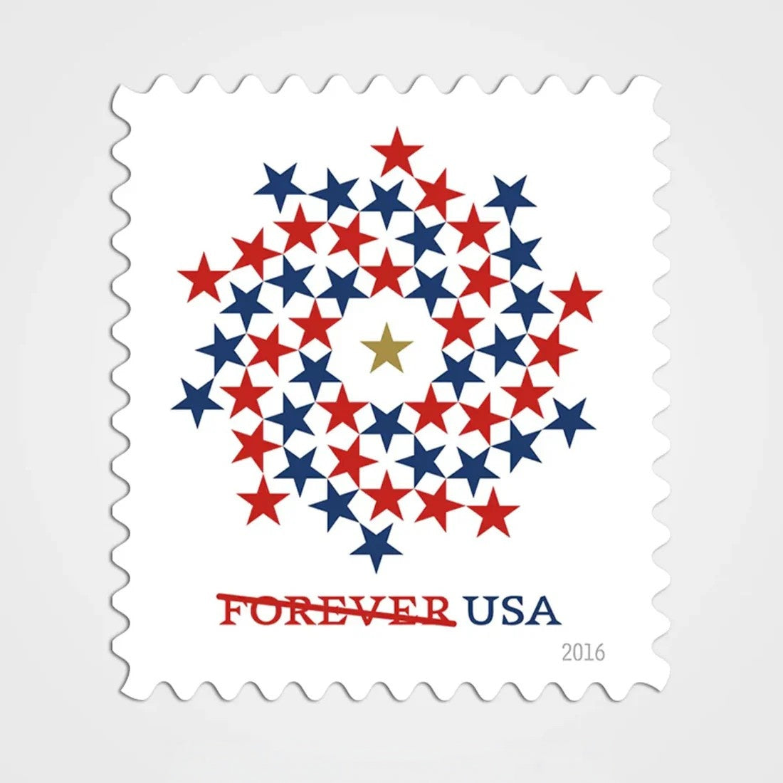 Patriotic Spiral Stamps