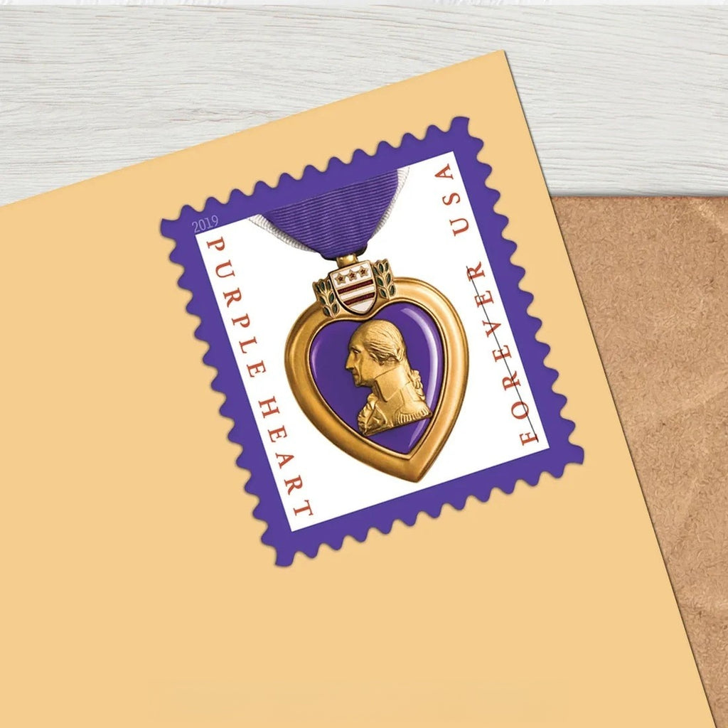 Purple Heart Medal Stamps